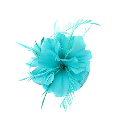 PATKAW 1 Stück Stirnband Fascinator Hüte Haarspange Pfau Haarteil Flapper Haarspange Kopfschmuck Für Frauen Mädchen Hochzeit von PATKAW