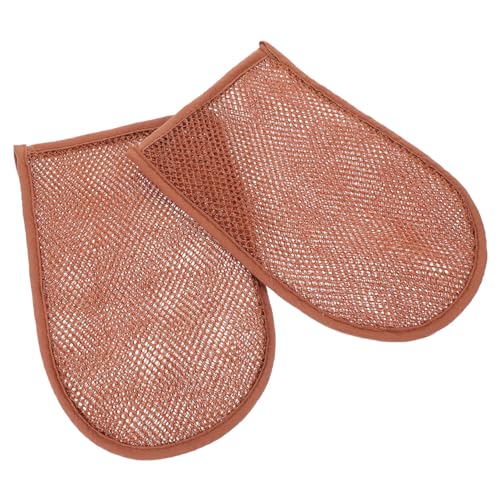 PATKAW 2 Stk Badetuch Peelinghandschuh, Körperwäscher Peelinghandschuh zum exfoliating glove exfoliate gloves Handschuhe für Männer Bade-Peeling-Handschuh gefrostet von PATKAW