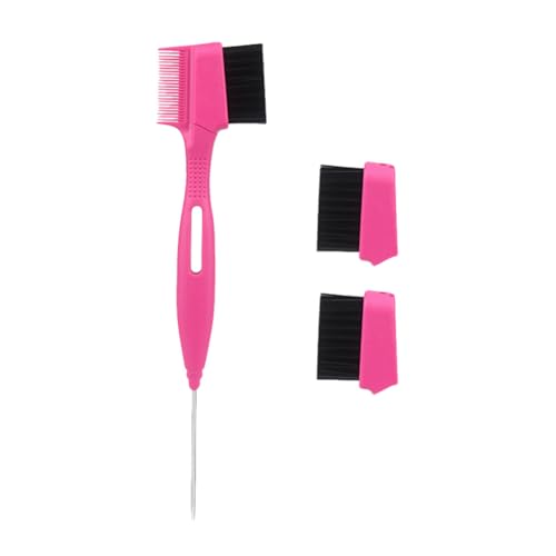 PATKAW Augenbrauenpinsel Und Kamm-Set Augenbrauenpinsel-Applikator Spoolie-Pinsel Fester Dünner Abgewinkelter Augenbrauenpinsel Eyeliner-Pinsel-Set Präzises Auftragen Und Verblenden von PATKAW