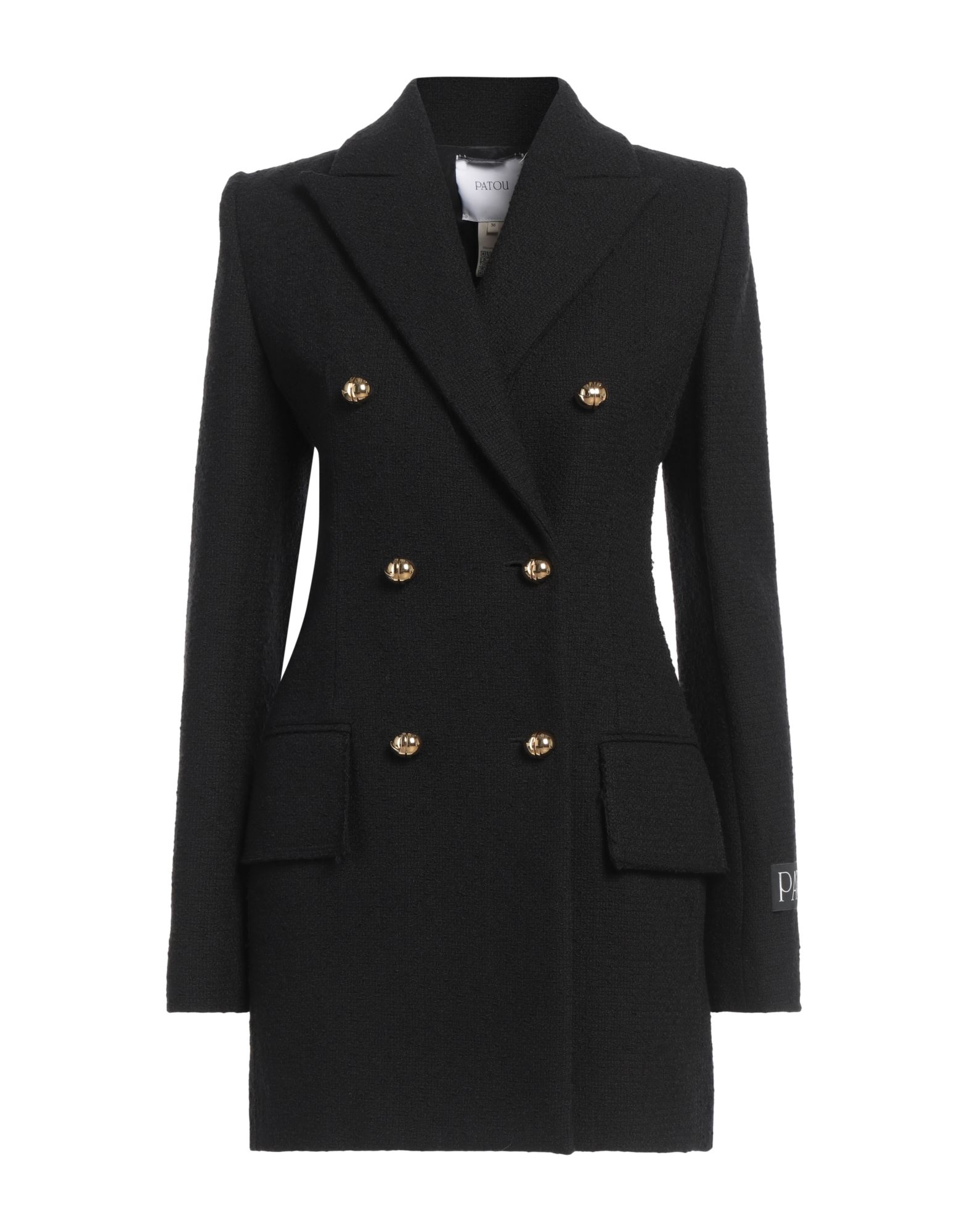 PATOU Mantel Damen Schwarz von PATOU