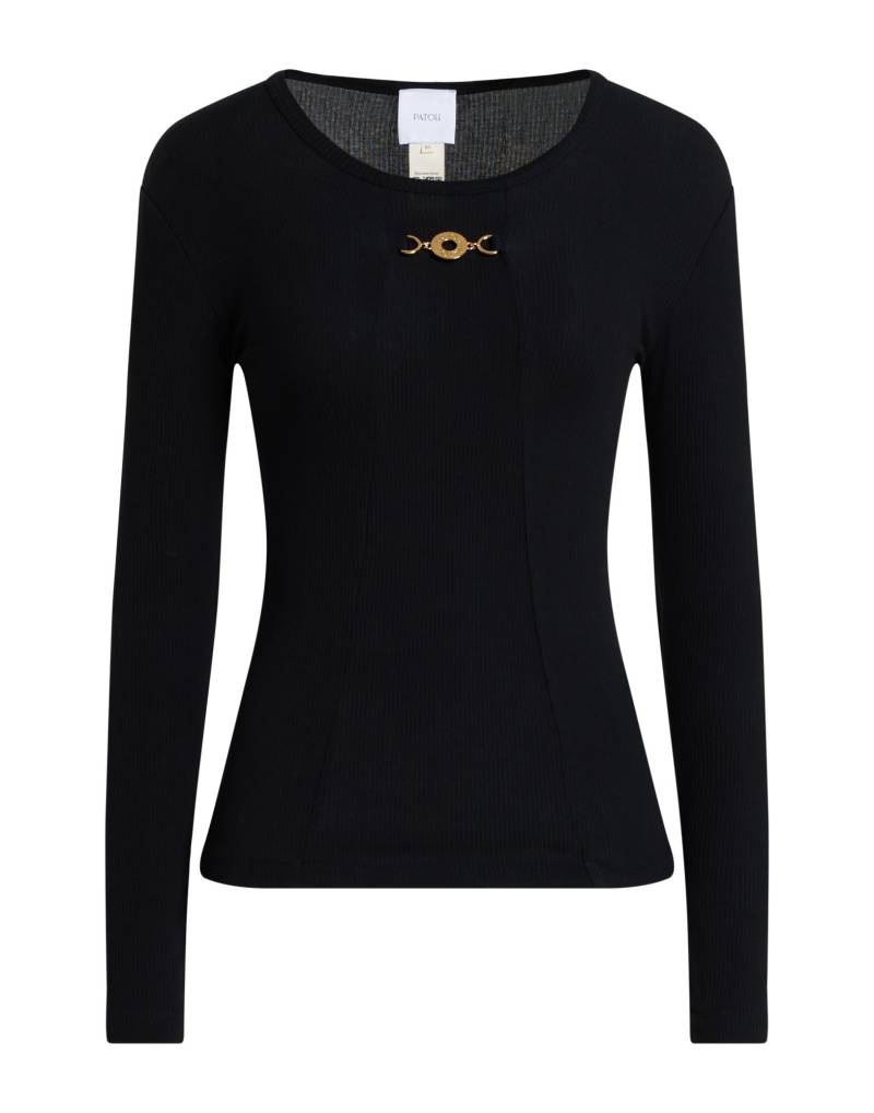 PATOU T-shirts Damen Schwarz von PATOU