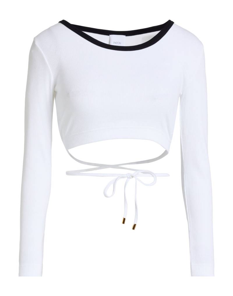 PATOU T-shirts Damen Weiß von PATOU