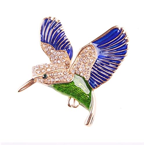 Brosche Brosche Brosche mit Brosche mit Emaille Tier Pin Eagle Pin Damen Zubehör Kleidung Damen Brosche (Color : C, Size : 3.8x4.2cm) von PATPOT