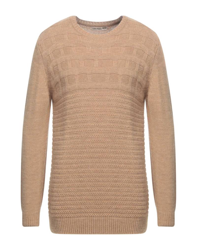 PATRICK & SON Pullover Herren Kamel von PATRICK & SON
