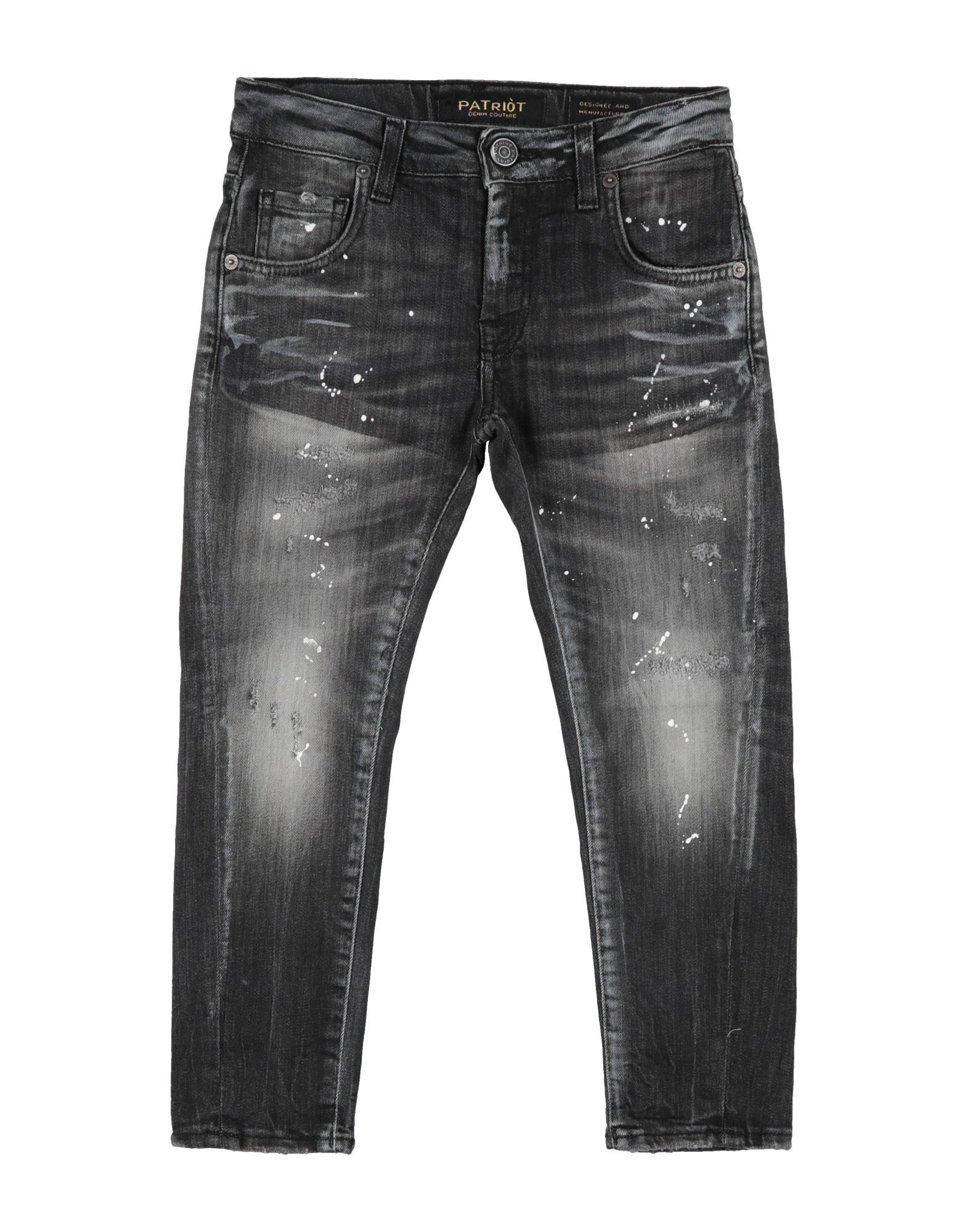 PATRIÒT Jeanshose Kinder Schwarz von PATRIÒT