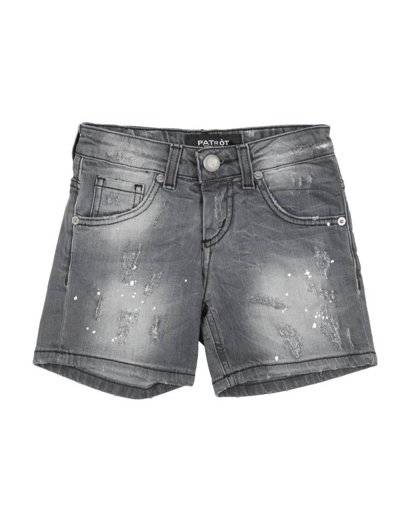PATRIÒT Jeansshorts Kinder Braungrau von PATRIÒT
