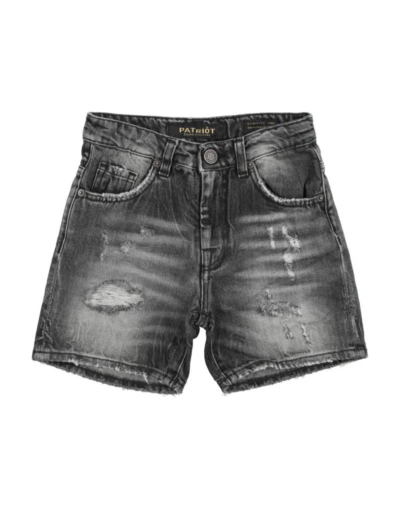 PATRIÒT Jeansshorts Kinder Schwarz von PATRIÒT