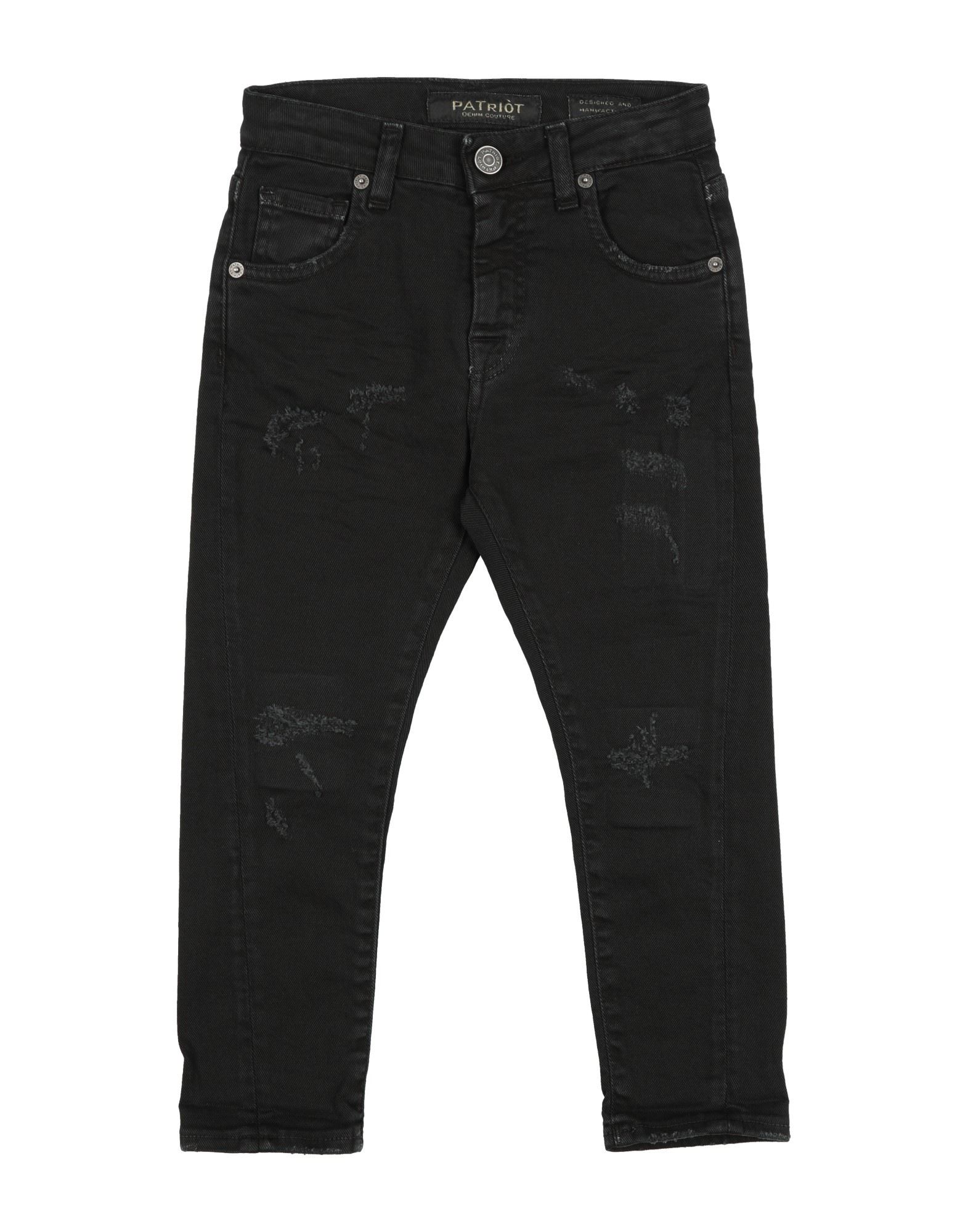 PATRIÒT Jeansshorts Kinder Schwarz von PATRIÒT