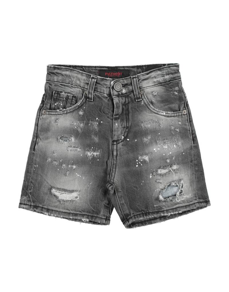 PATRIÒT Jeansshorts Kinder Schwarz von PATRIÒT