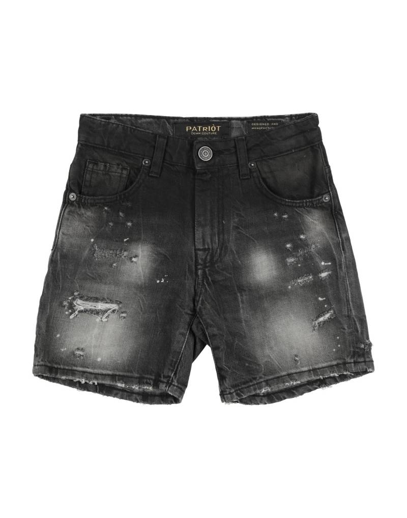 PATRIÒT Jeansshorts Kinder Schwarz von PATRIÒT