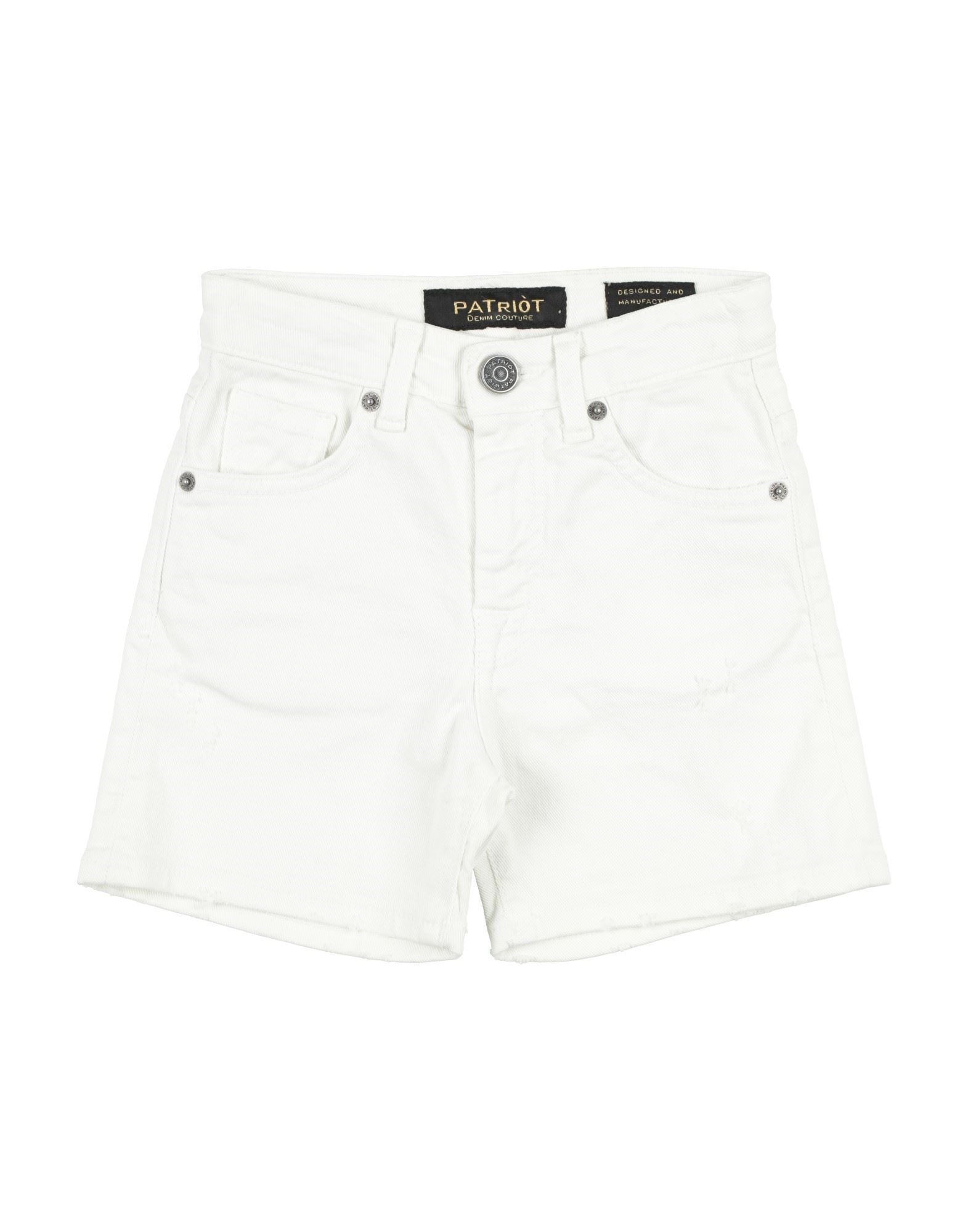 PATRIÒT Jeansshorts Kinder Weiß von PATRIÒT