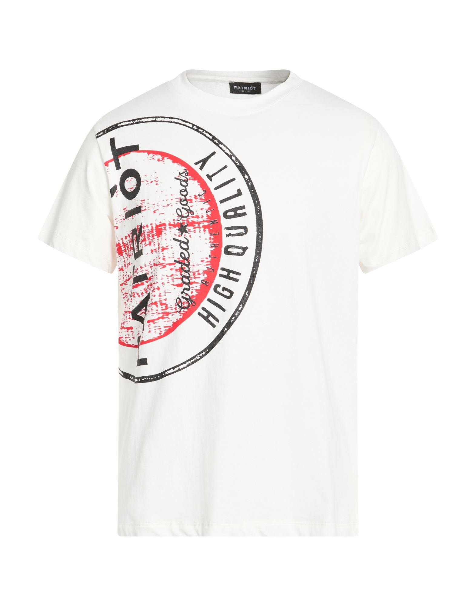 PATRIÒT T-shirts Herren Weiß von PATRIÒT