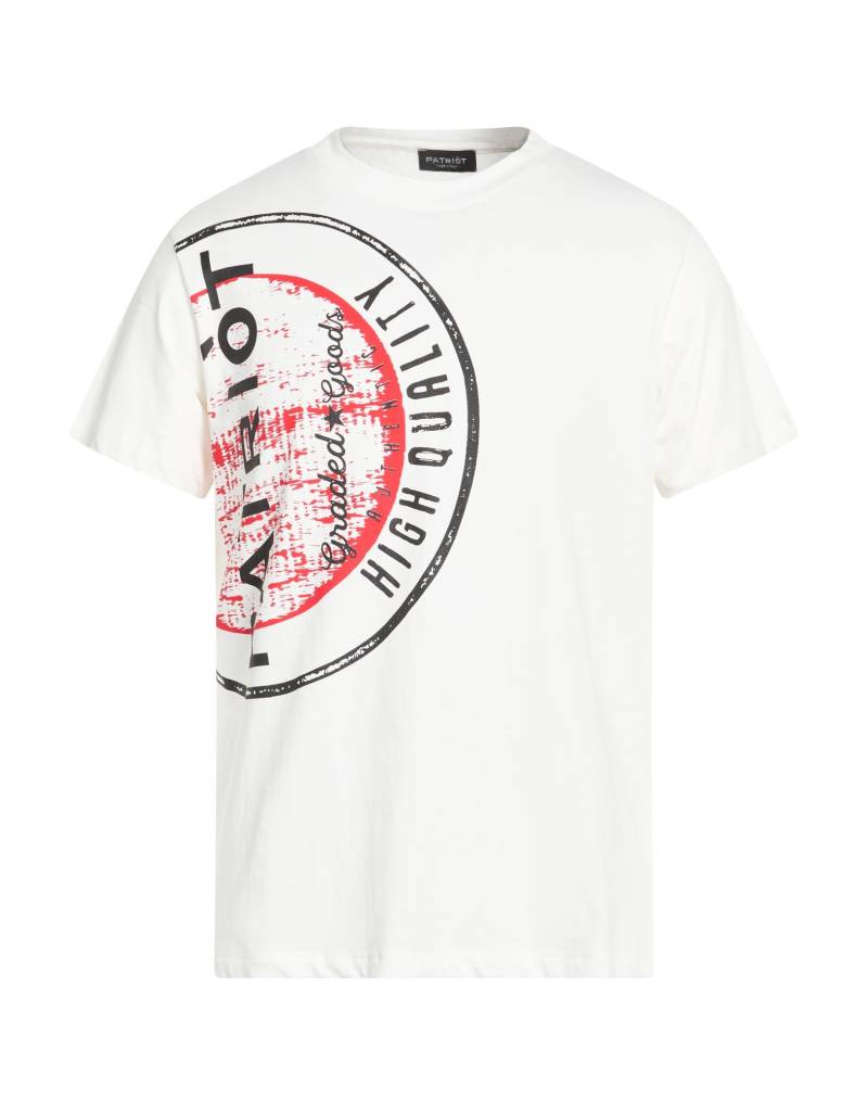 PATRIÒT T-shirts Herren Weiß von PATRIÒT