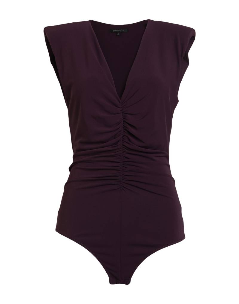 PATRIZIA PEPE SERA Bodysuit Damen Dunkelviolett von PATRIZIA PEPE SERA