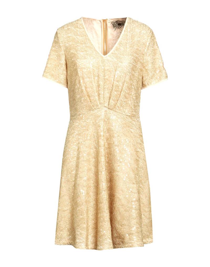 PATRIZIA PEPE SERA Mini-kleid Damen Gold von PATRIZIA PEPE SERA