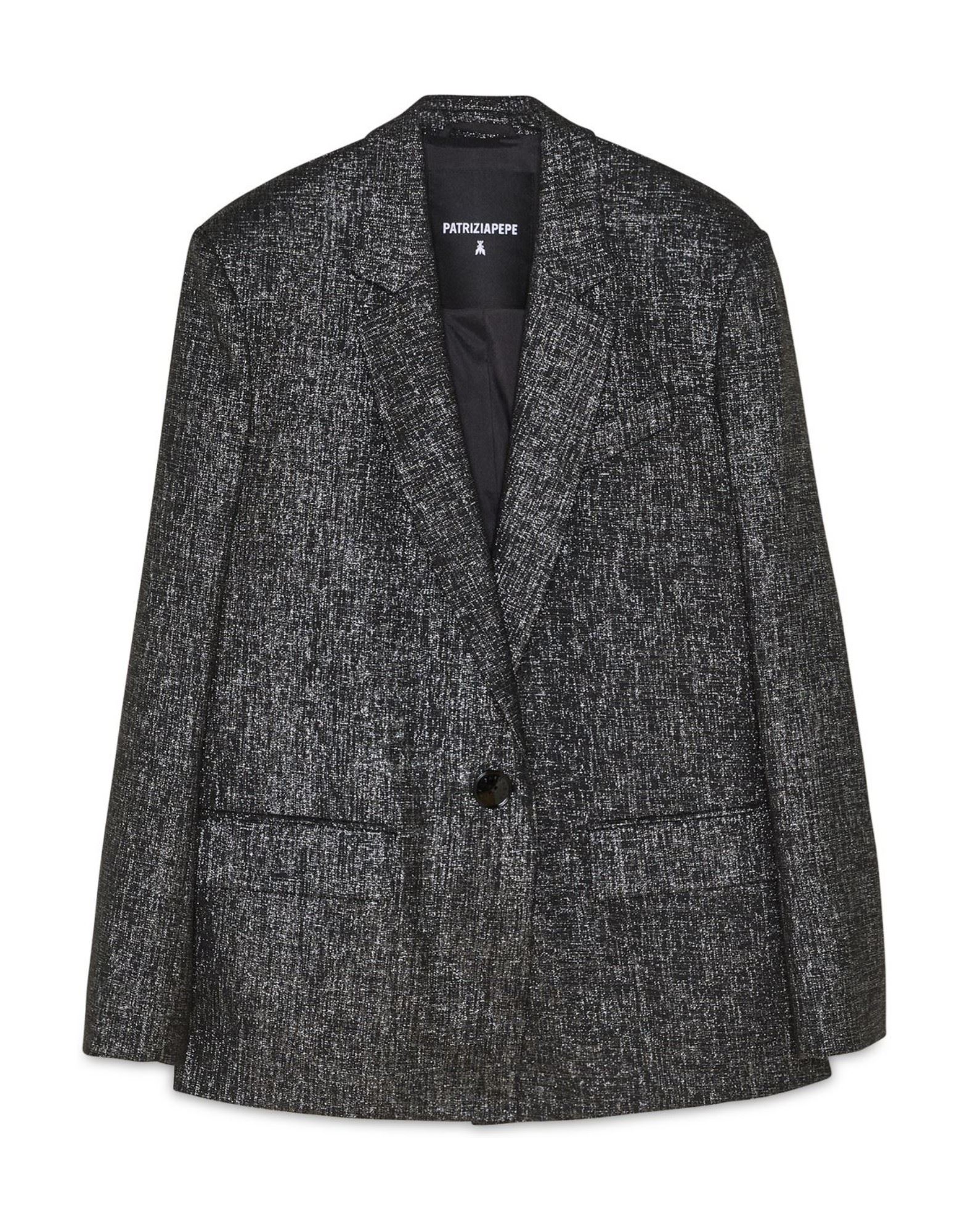 PATRIZIA PEPE Blazer Damen Dunkelgrau von PATRIZIA PEPE