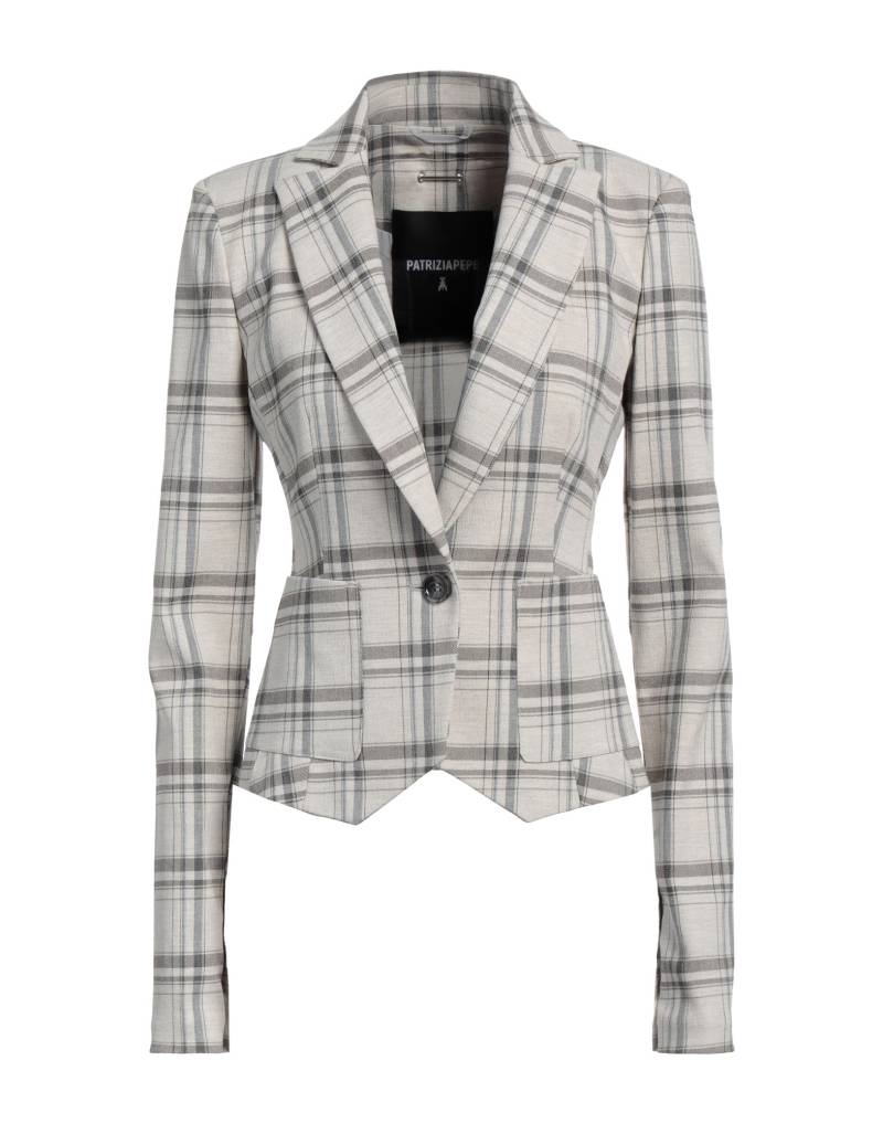 PATRIZIA PEPE Blazer Damen Hellgrau von PATRIZIA PEPE