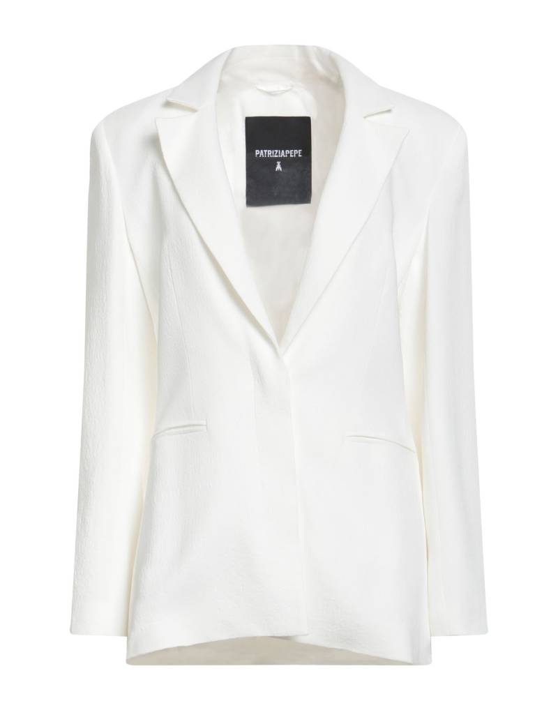 PATRIZIA PEPE Blazer Damen Weiß von PATRIZIA PEPE