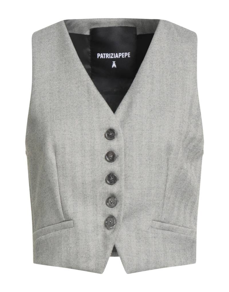 PATRIZIA PEPE Couture-weste Damen Grau von PATRIZIA PEPE