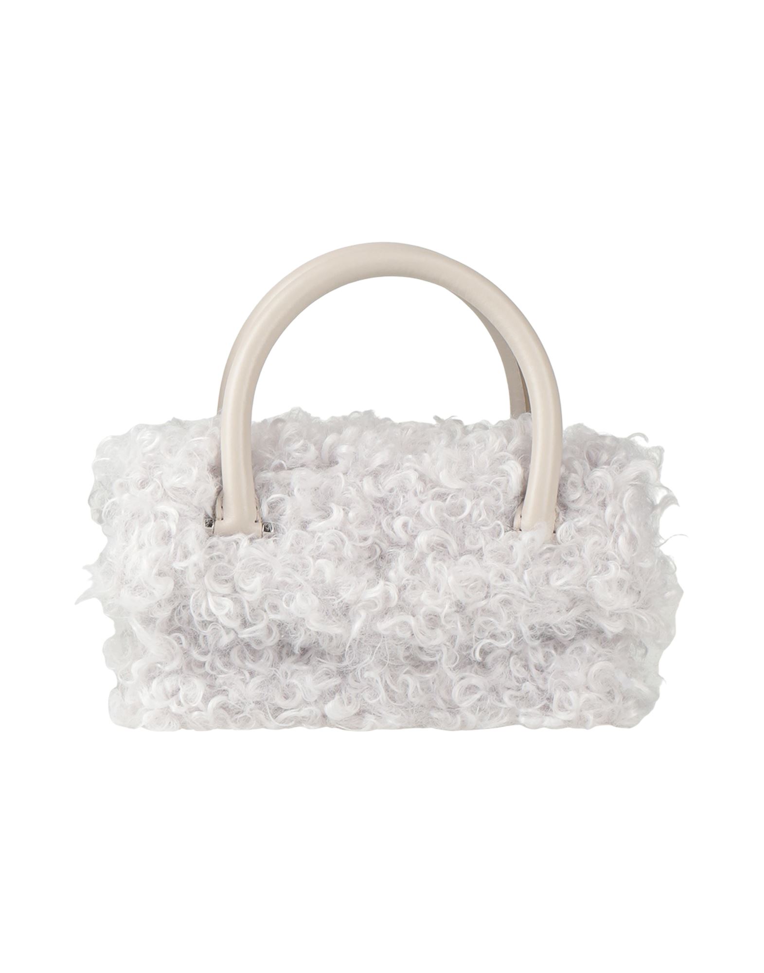 PATRIZIA PEPE Handtaschen Damen Hellgrau PATRIZIA PEPE Handtaschen Damen Hellgrau von PATRIZIA PEPE