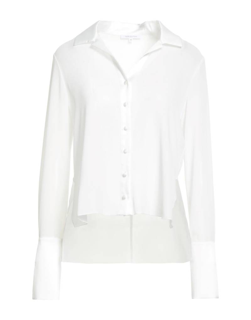 PATRIZIA PEPE Hemd Damen Weiß von PATRIZIA PEPE