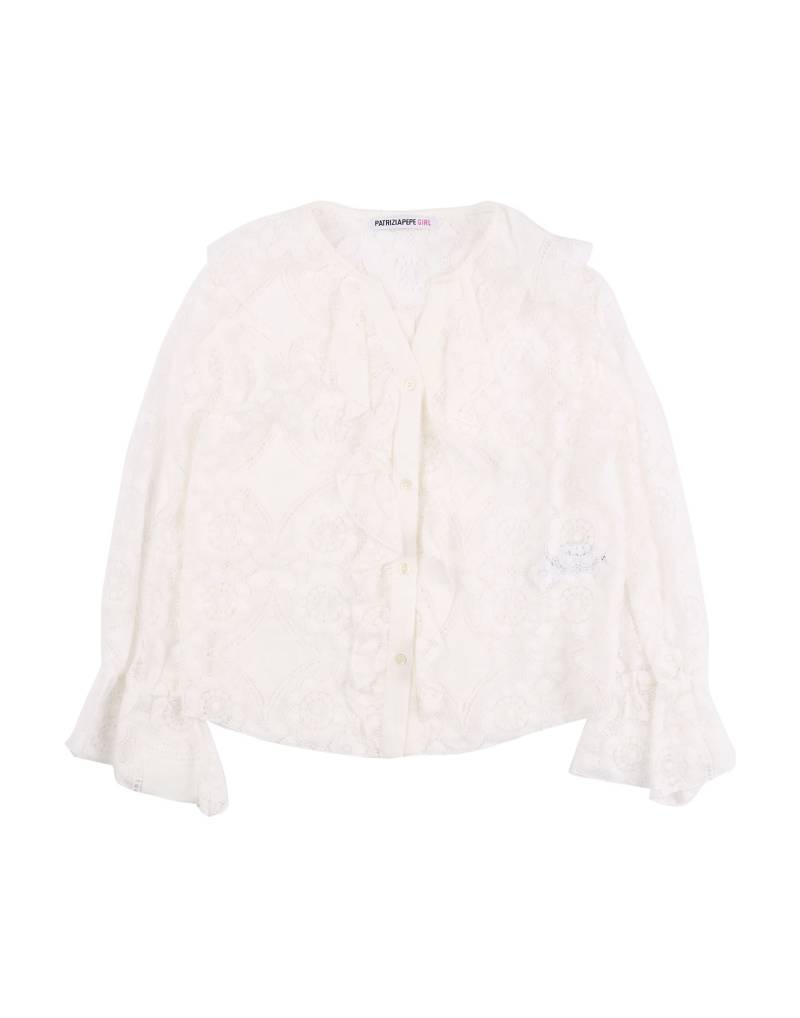 PATRIZIA PEPE Hemd Kinder Weiß von PATRIZIA PEPE