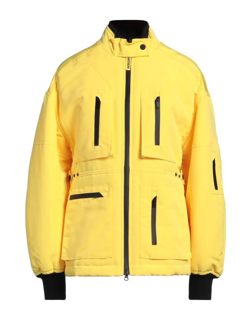 PATRIZIA PEPE Jacke & Anorak Damen Gelb von PATRIZIA PEPE