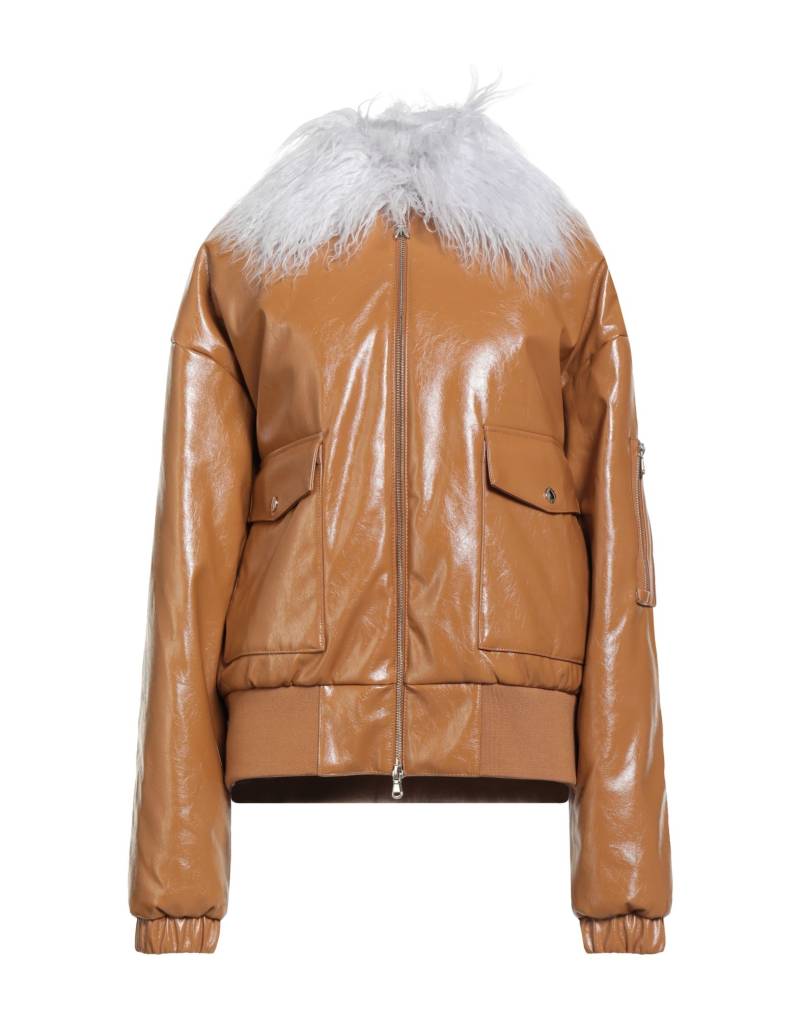 PATRIZIA PEPE Jacke & Anorak Damen Kamel von PATRIZIA PEPE