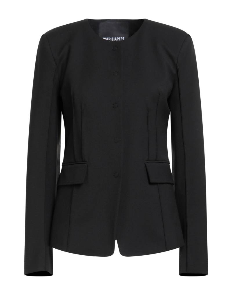 PATRIZIA PEPE Jacke & Anorak Damen Schwarz PATRIZIA PEPE Jacke & Anorak Damen Schwarz von PATRIZIA PEPE