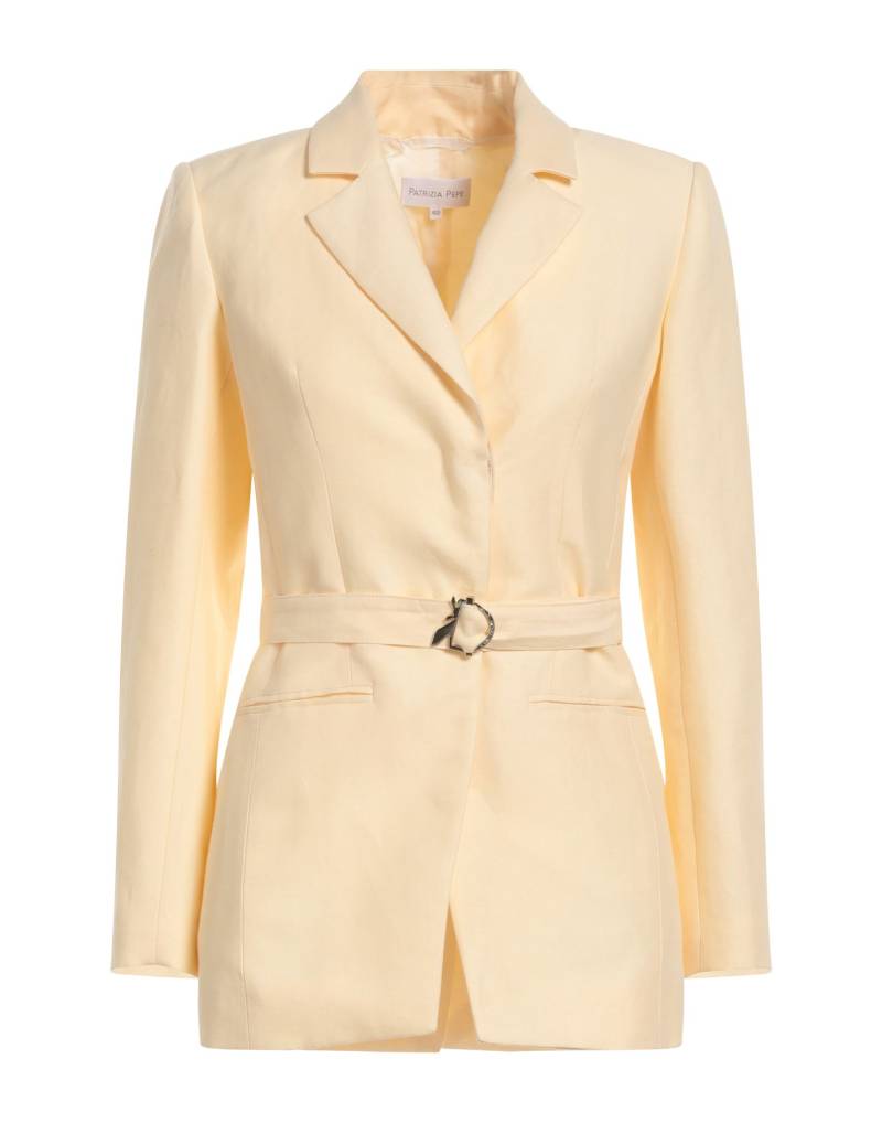 PATRIZIA PEPE Blazer Damen Pastellgelb von PATRIZIA PEPE