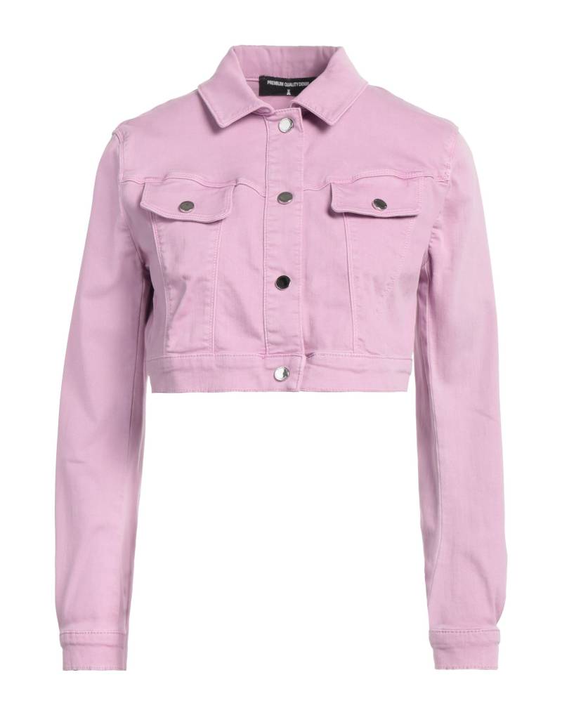 PATRIZIA PEPE Jeansjacke/-mantel Damen Lila von PATRIZIA PEPE