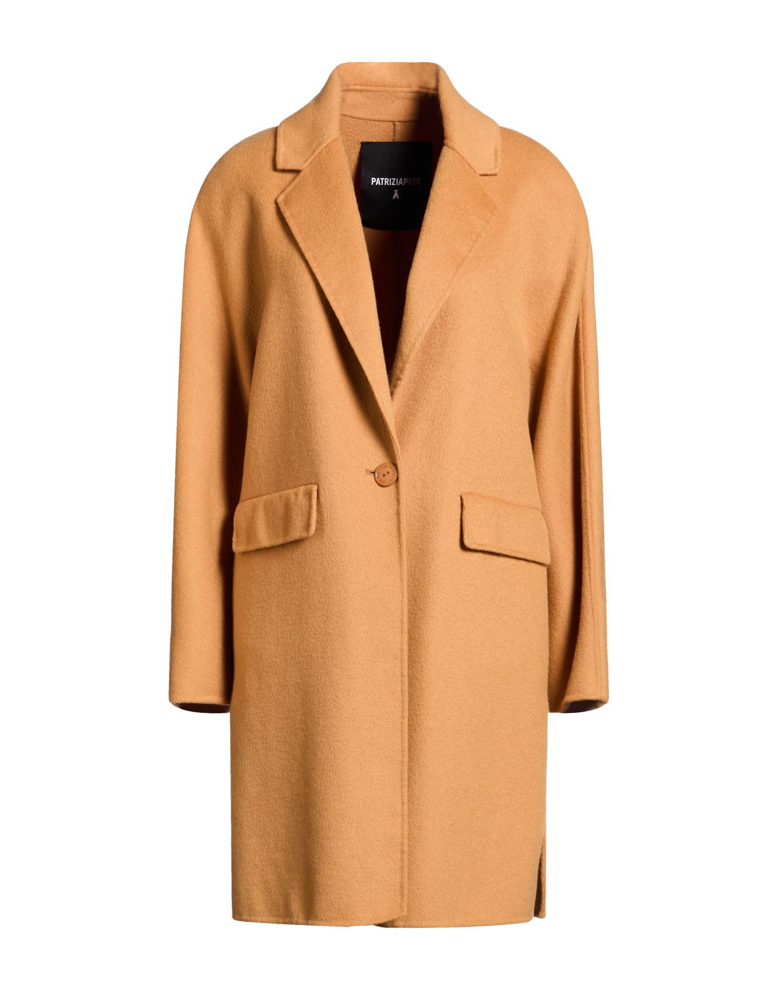 PATRIZIA PEPE Mantel Damen Kamel von PATRIZIA PEPE