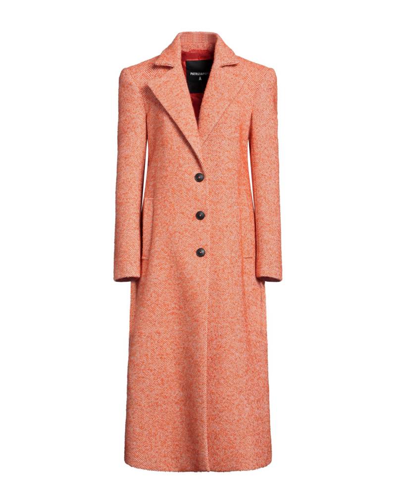 PATRIZIA PEPE Mantel Damen Orange von PATRIZIA PEPE