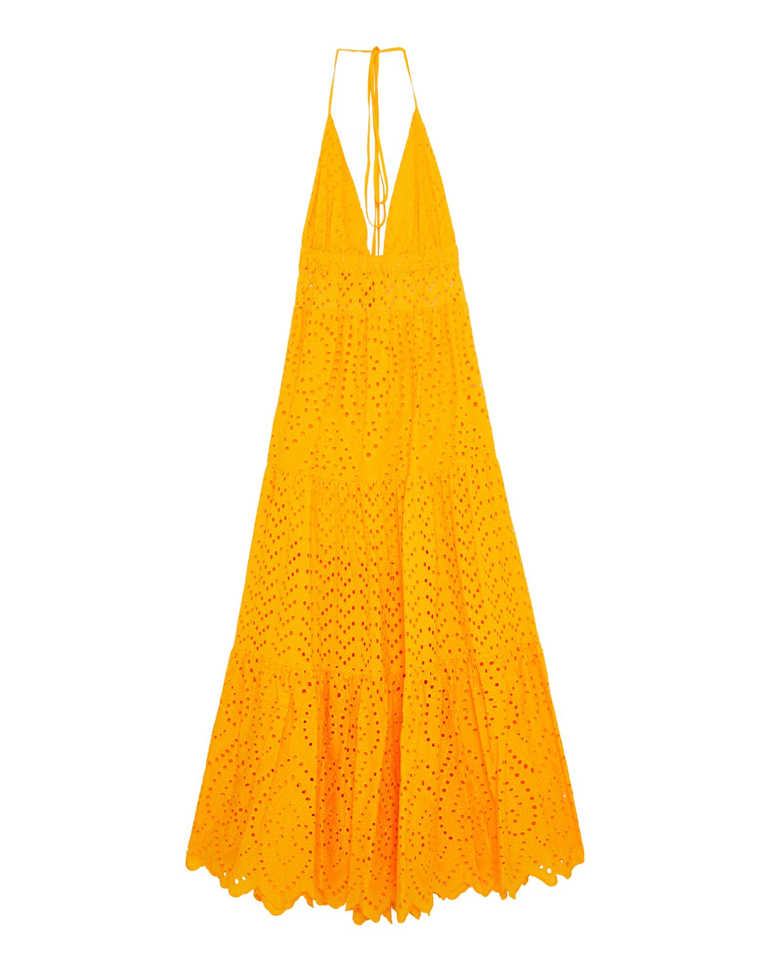 PATRIZIA PEPE Maxi-kleid Damen Orange von PATRIZIA PEPE