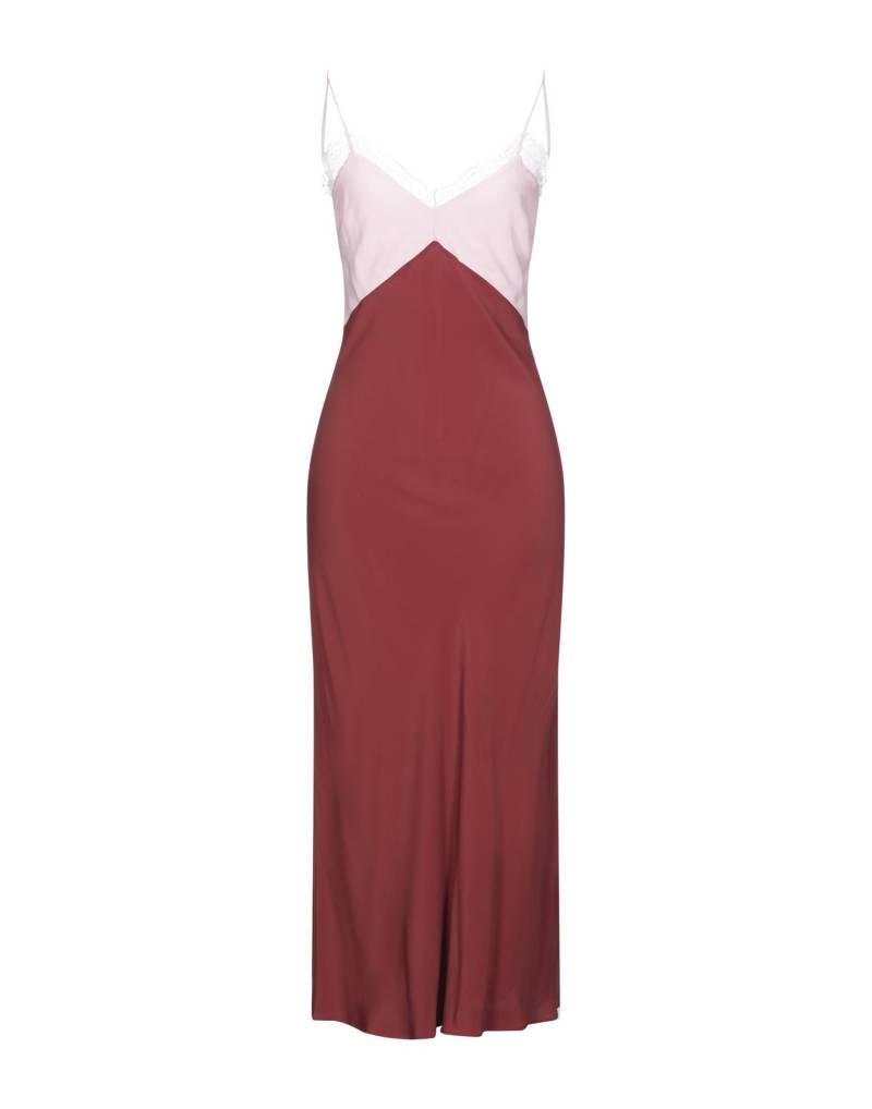 PATRIZIA PEPE Maxi-kleid Damen Ziegelrot von PATRIZIA PEPE