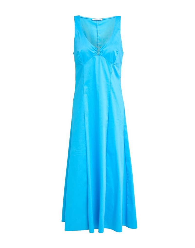 PATRIZIA PEPE Midi-kleid Damen Azurblau von PATRIZIA PEPE