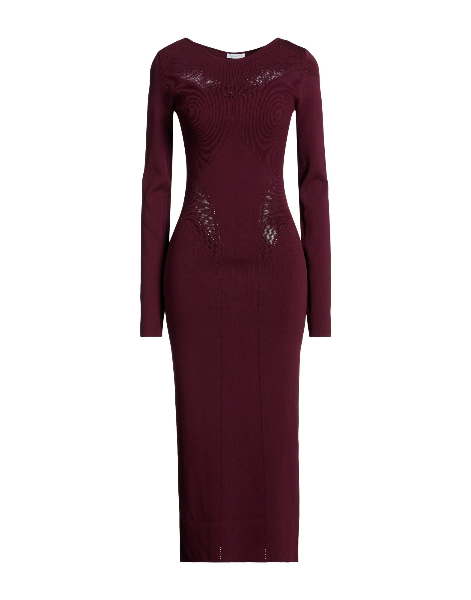 PATRIZIA PEPE Midi-kleid Damen Bordeaux von PATRIZIA PEPE
