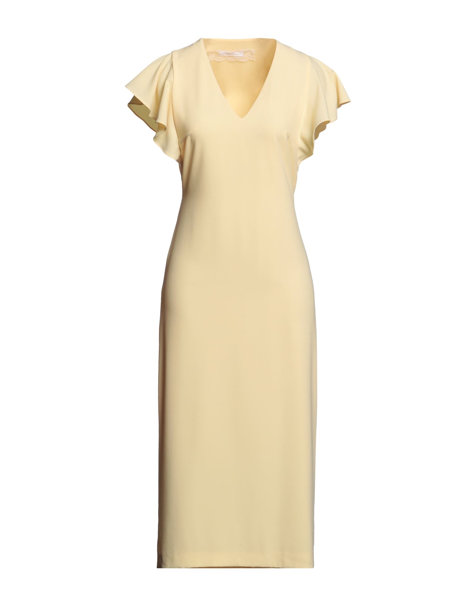 PATRIZIA PEPE Midi-kleid Damen Gelb von PATRIZIA PEPE