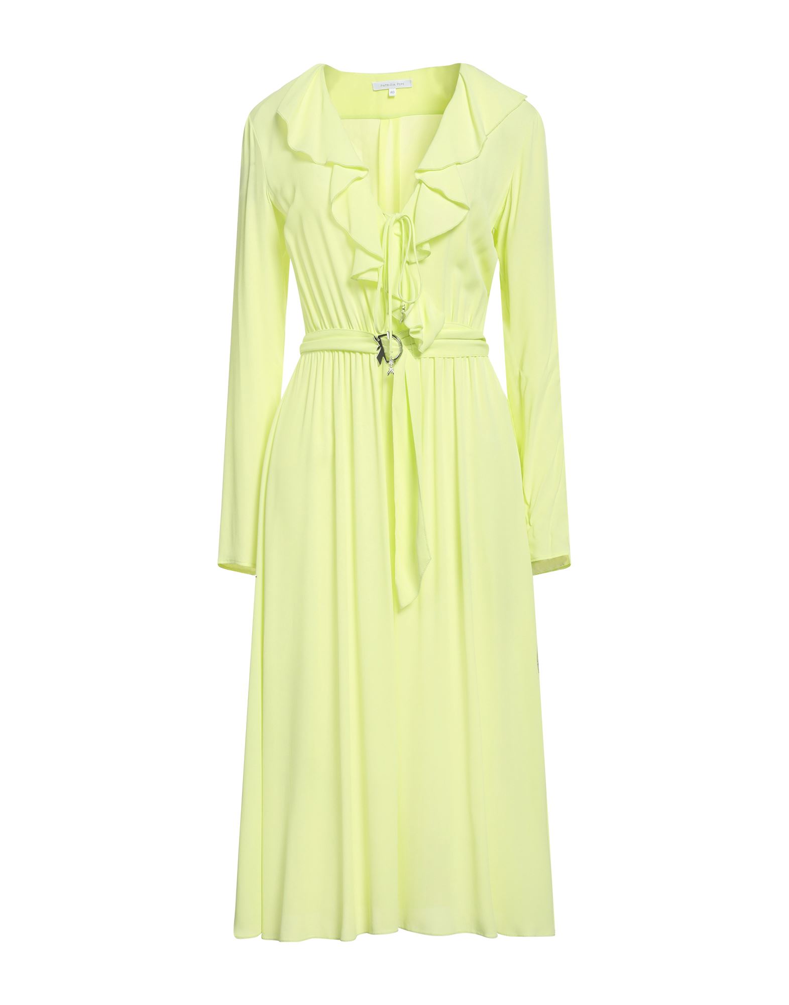 PATRIZIA PEPE Midi-kleid Damen Limettengrün von PATRIZIA PEPE