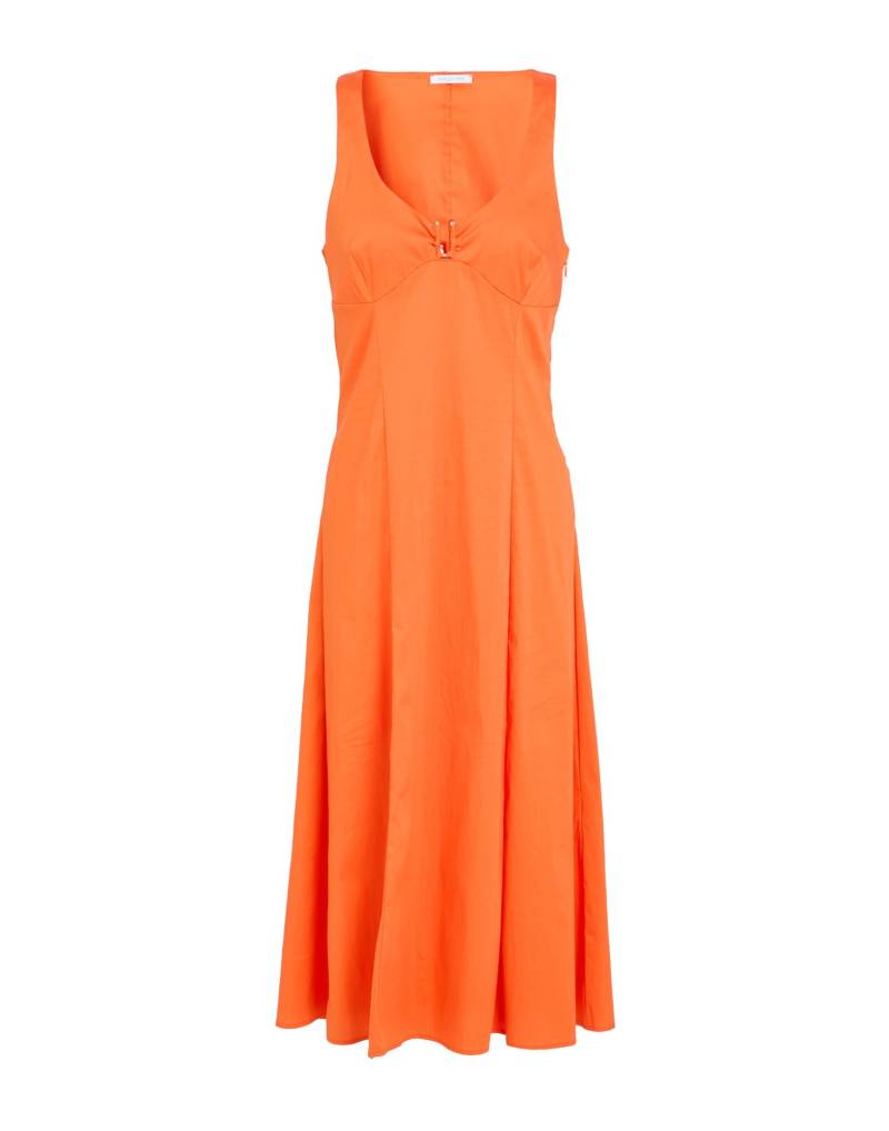 PATRIZIA PEPE Midi-kleid Damen Orange von PATRIZIA PEPE