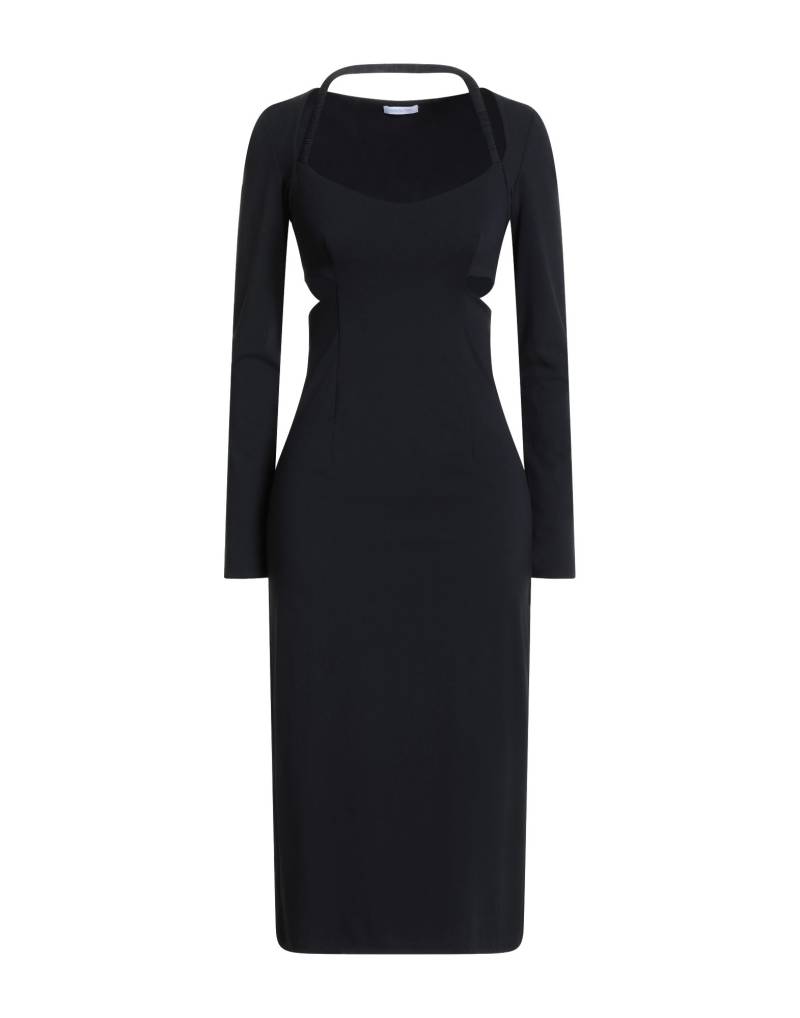 PATRIZIA PEPE Midi-kleid Damen Schwarz von PATRIZIA PEPE