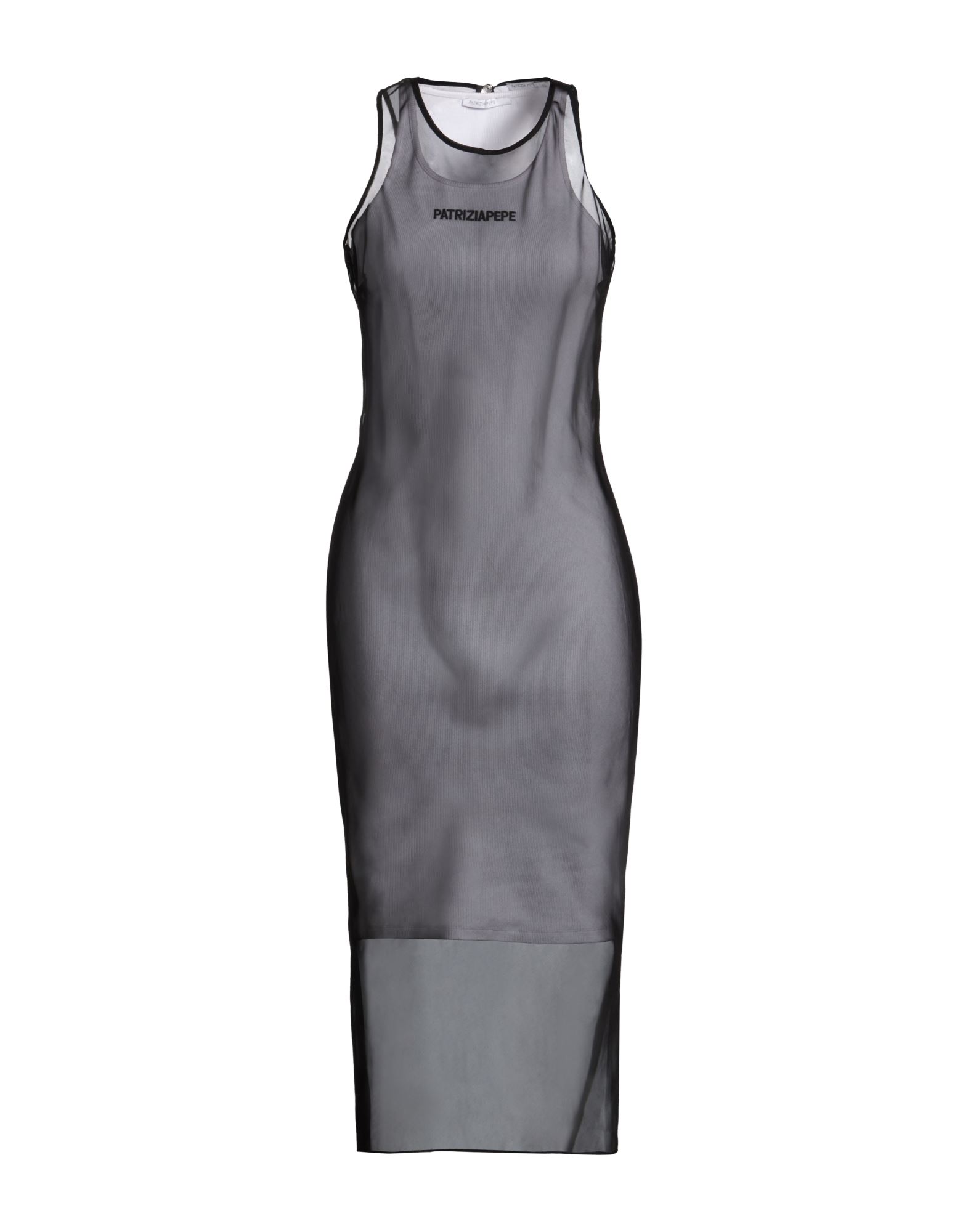 PATRIZIA PEPE Midi-kleid Damen Schwarz von PATRIZIA PEPE