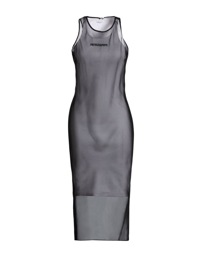 PATRIZIA PEPE Midi-kleid Damen Schwarz von PATRIZIA PEPE