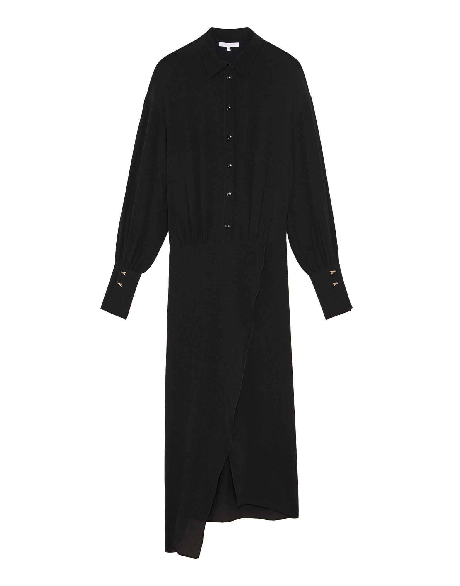 PATRIZIA PEPE Midi-kleid Damen Schwarz von PATRIZIA PEPE