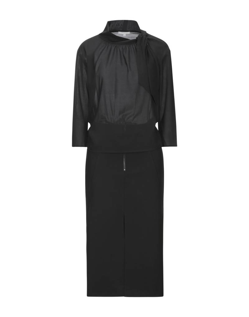 PATRIZIA PEPE Midi-kleid Damen Schwarz von PATRIZIA PEPE