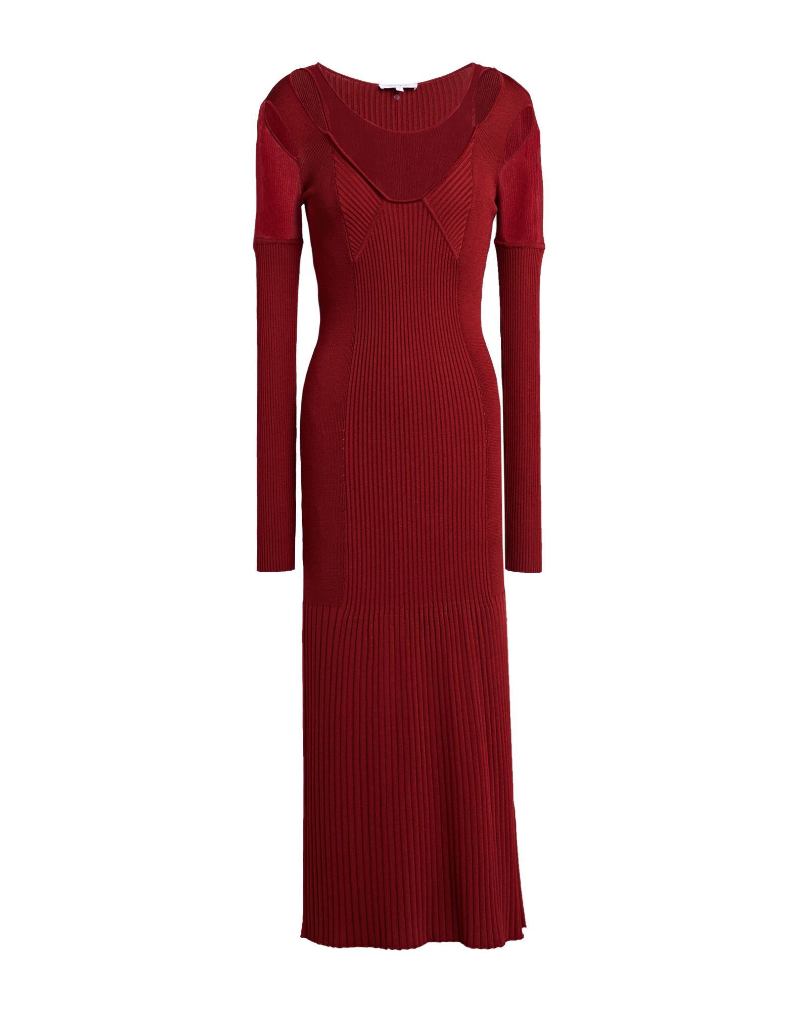 PATRIZIA PEPE Midi-kleid Damen Ziegelrot von PATRIZIA PEPE