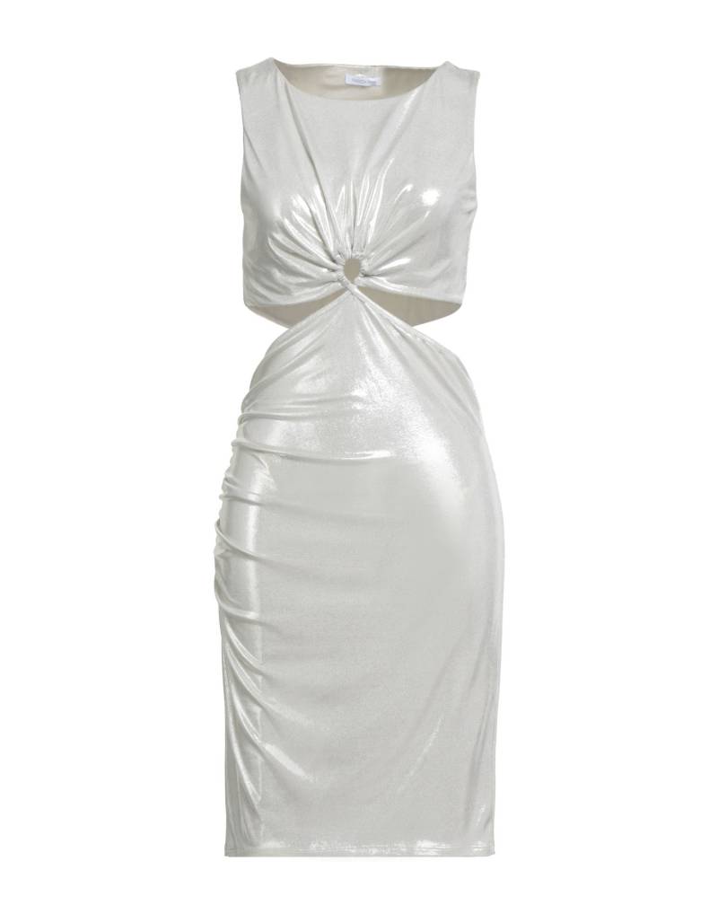PATRIZIA PEPE Mini-kleid Damen Silber von PATRIZIA PEPE