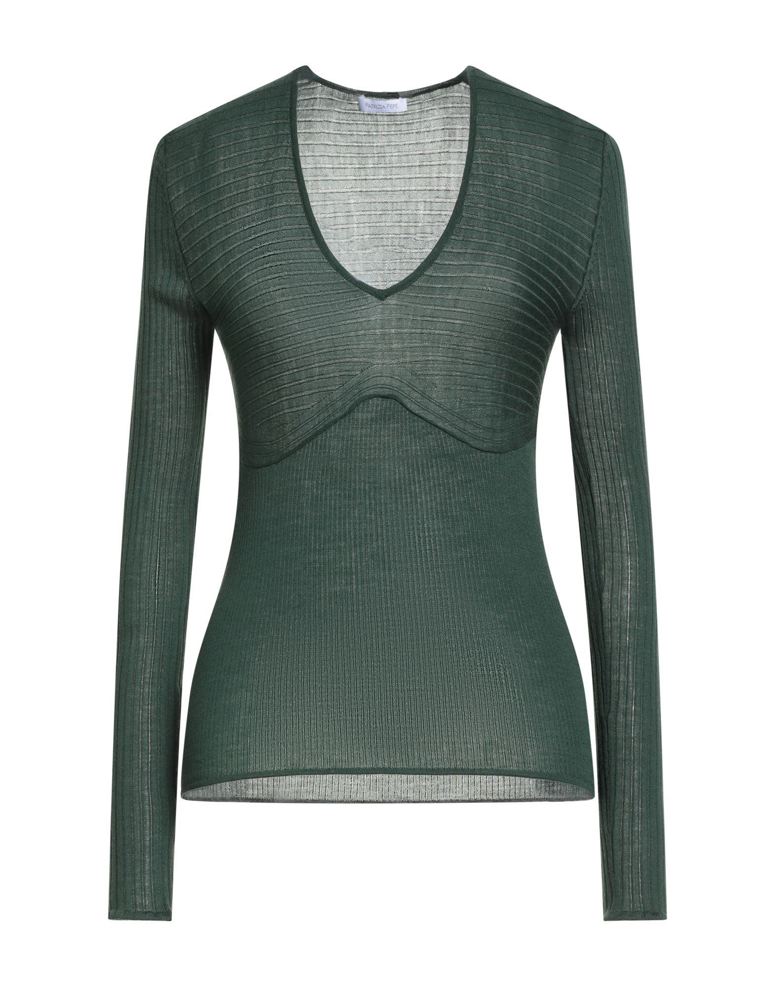 PATRIZIA PEPE Pullover Damen Dunkelgrün von PATRIZIA PEPE