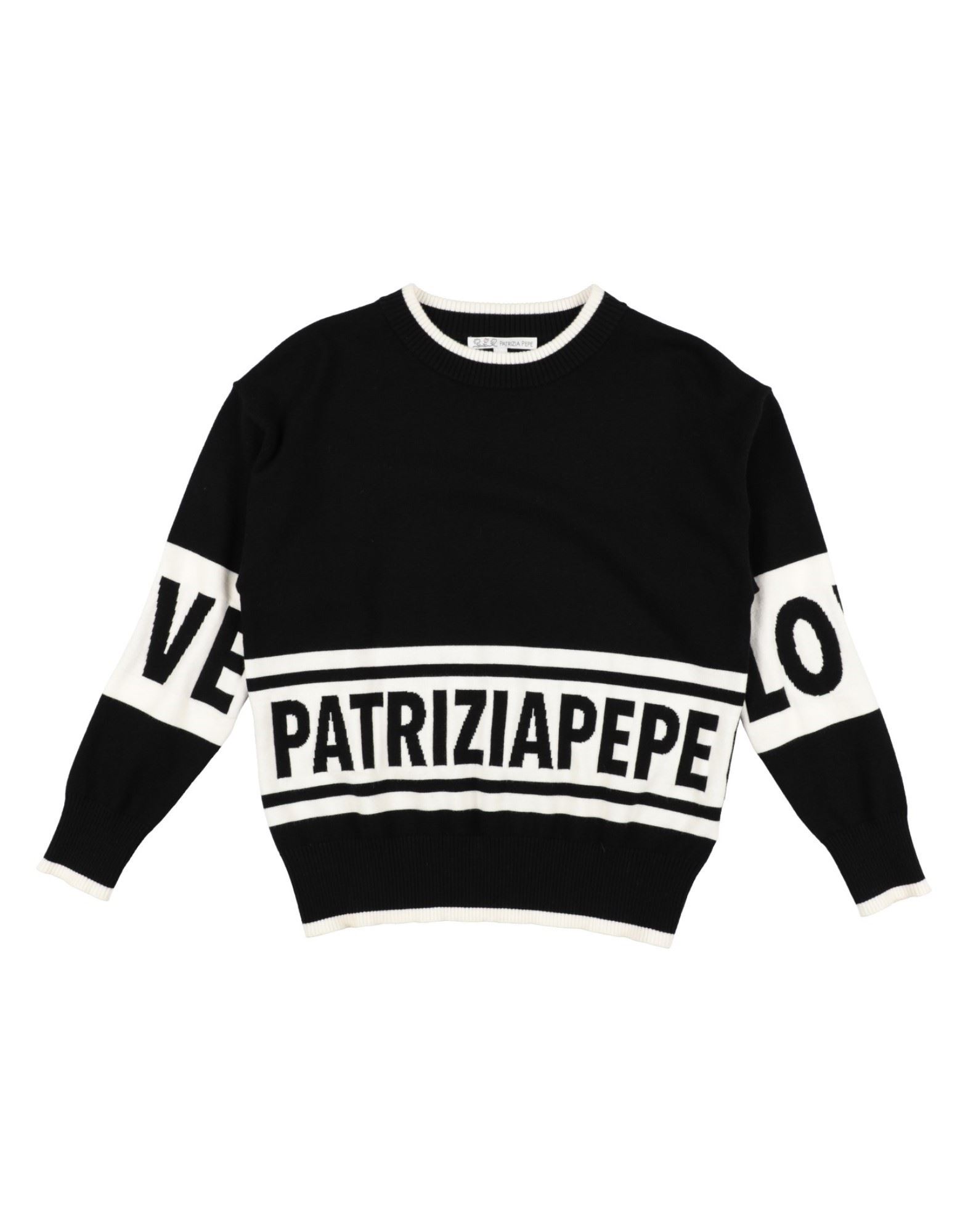 PATRIZIA PEPE Pullover Kinder Schwarz von PATRIZIA PEPE