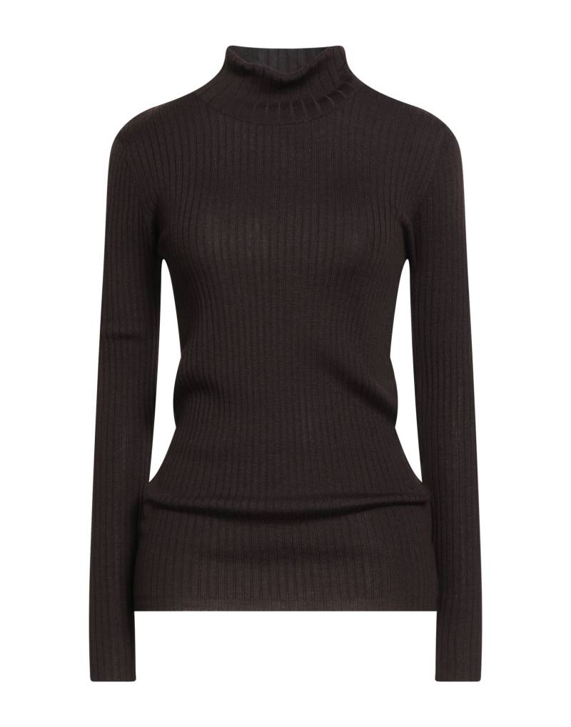 PATRIZIA PEPE Rollkragenpullover Damen Dunkelbraun PATRIZIA PEPE Rollkragenpullover Damen Dunkelbraun von PATRIZIA PEPE